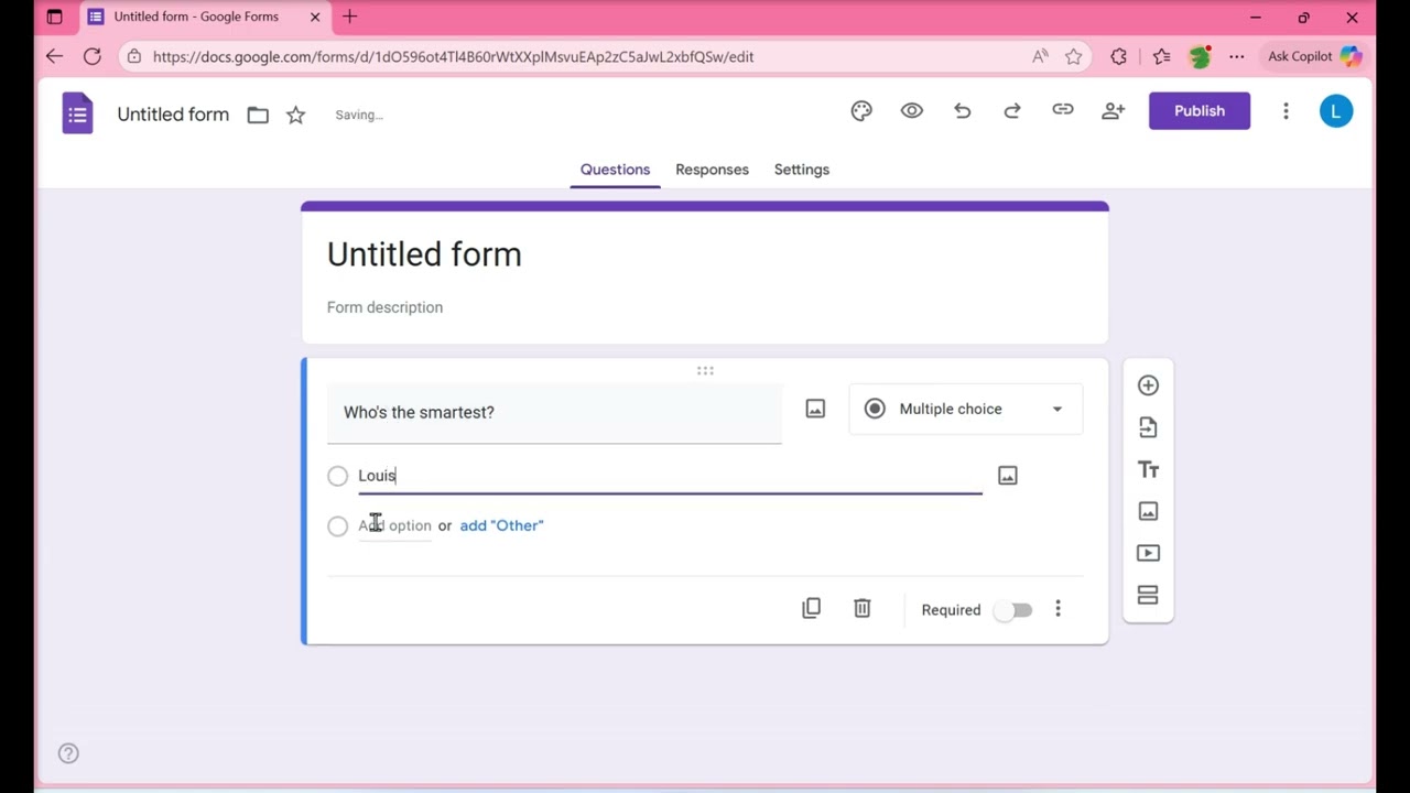 How to Make Google Forms Survey for Your Friends | Create a Friends Questionnaire!