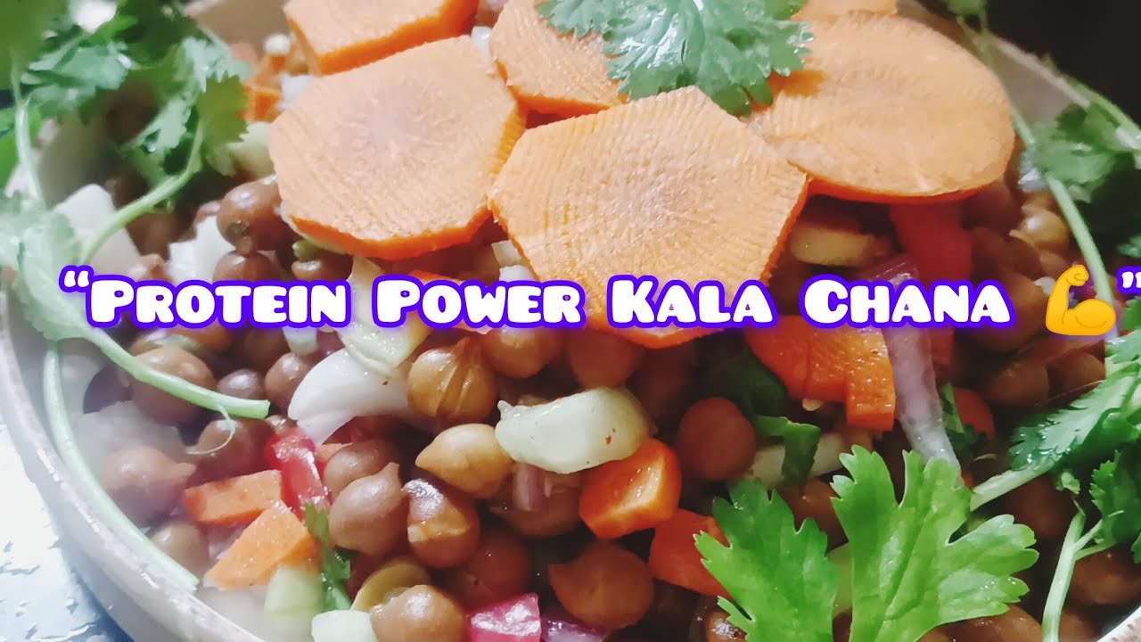Ghar Par Banao Street Style Kala Chana Chaat | Janvi’s Kitchen
