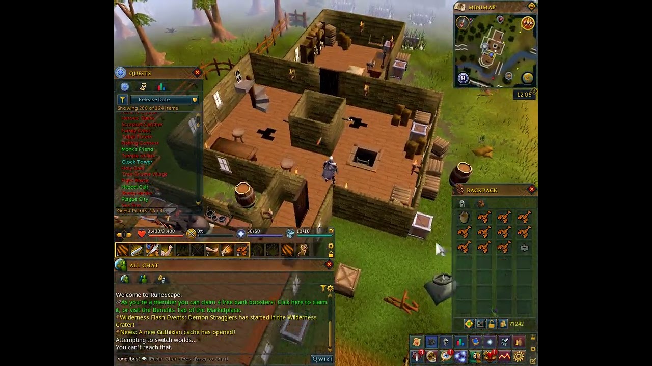 Clock Tower (Quest) - RuneScape 3