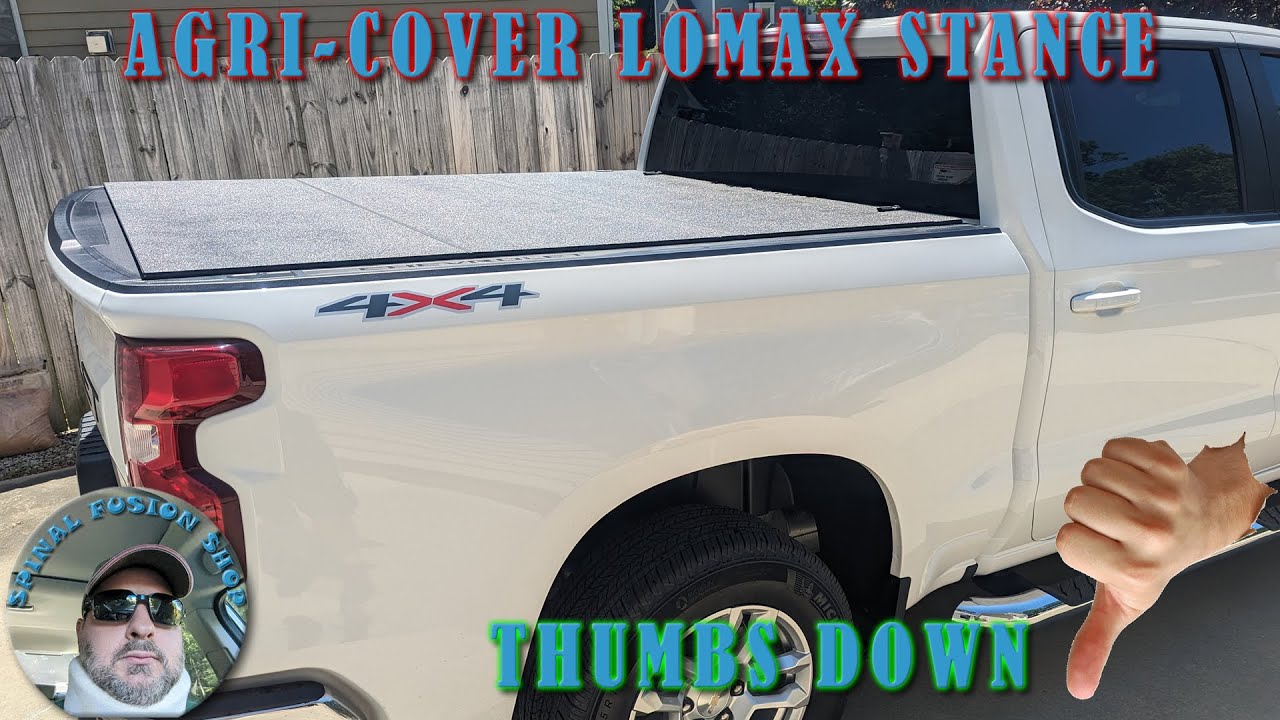 Agri-Cover Lomax Stance Tonneau Hard Cover Review 2023 2024 Chevy Silverado