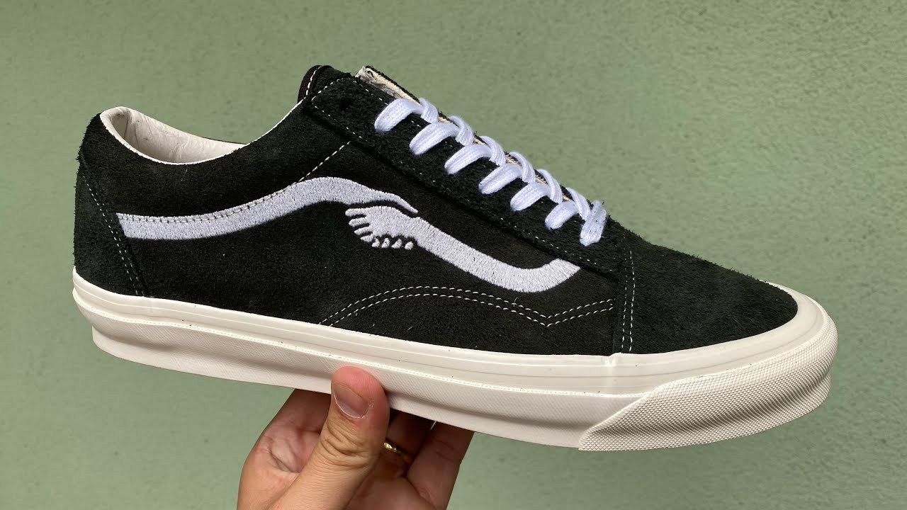 Vans Review: Vans Vault Originals x NOTRE “Hand Shake” OG Old Skool LX (Black/Marshmallow)
