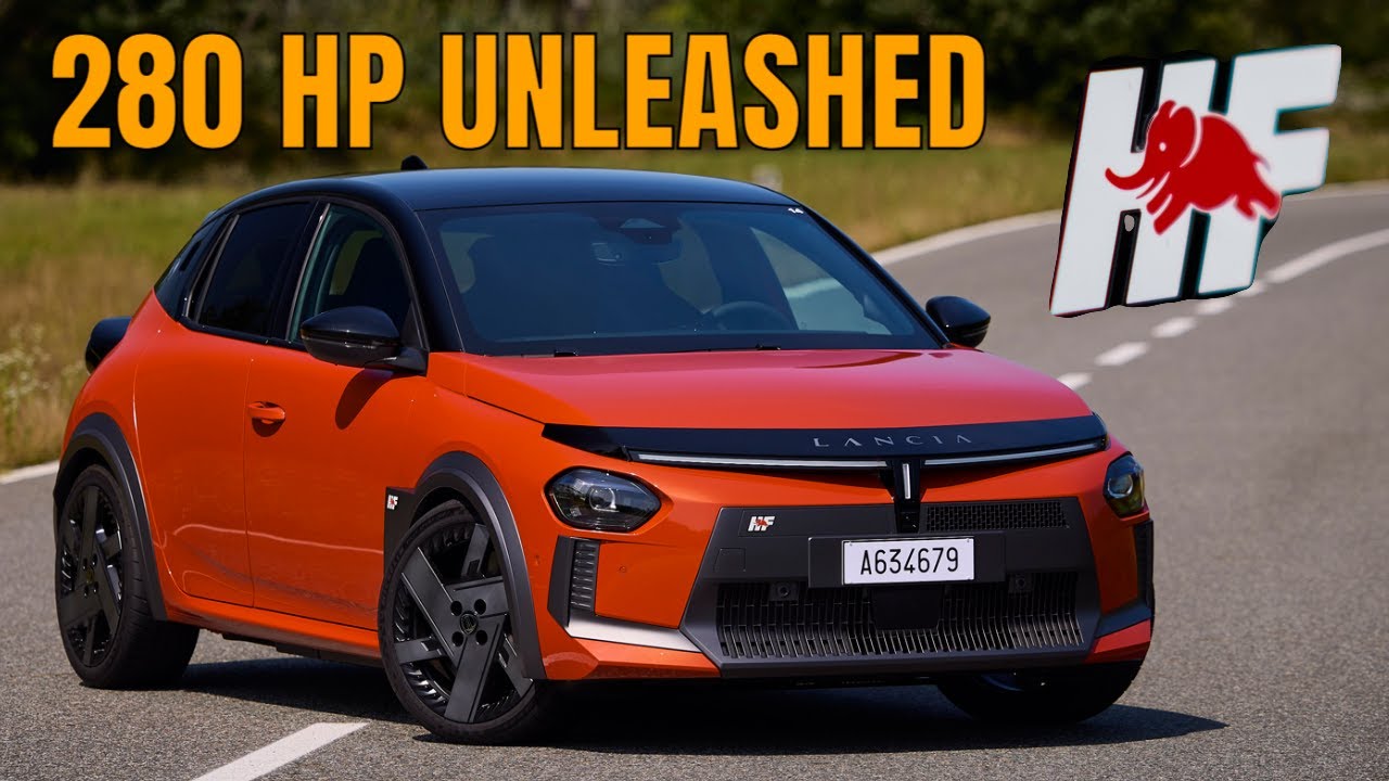 280-HP Lancia Ypsilon HF: Is This the New King of Compact EVs?