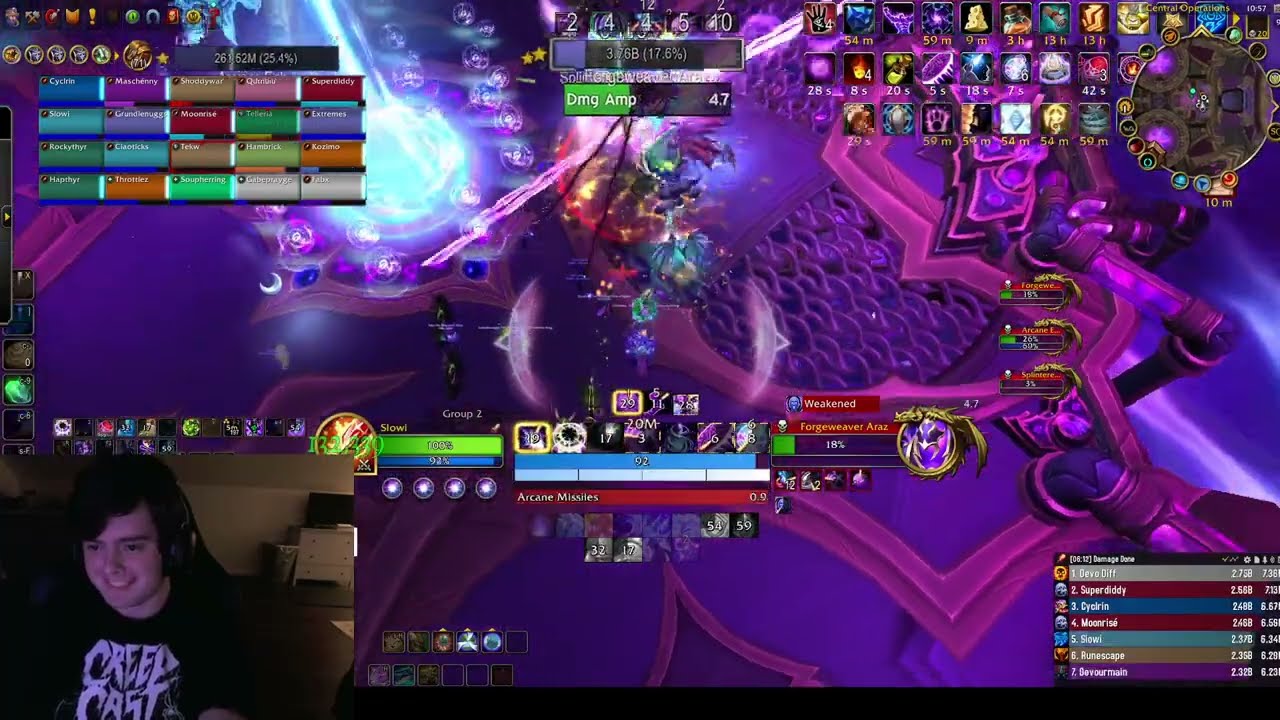 Mythic Forgeweaver Araz | Arcane Mage PoV