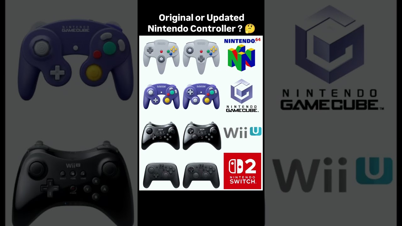 Original Or Updated ?#switch2 #switch #wii #gamecube #n64 #gaming #retrogaming #videogames