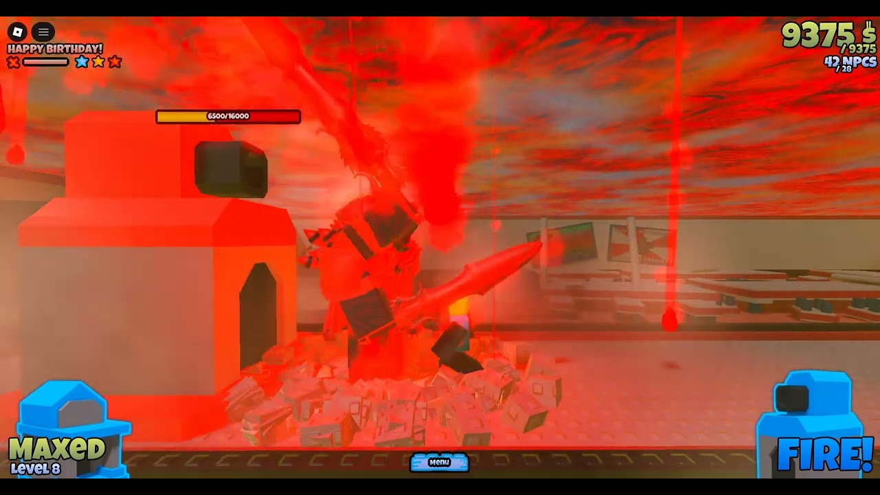 battler at 0.0000000001% power vs uhh idk how many enemies