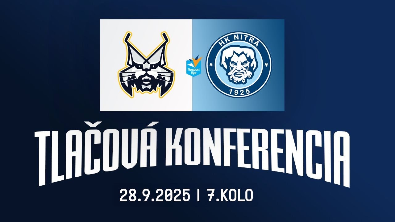 Tlačová konferencia po 7.kole Tipsport Ligy (HK Nitra)