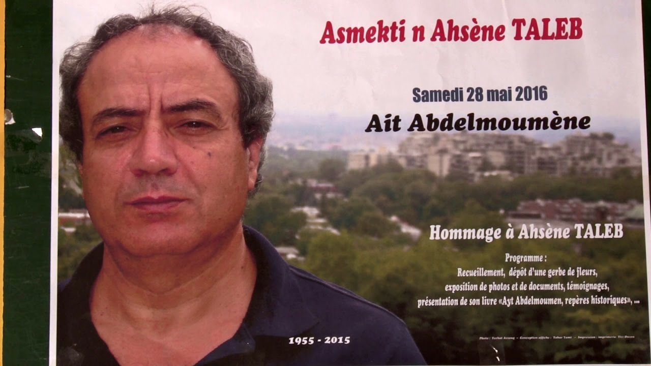 Hommage à Ahsène Taleb