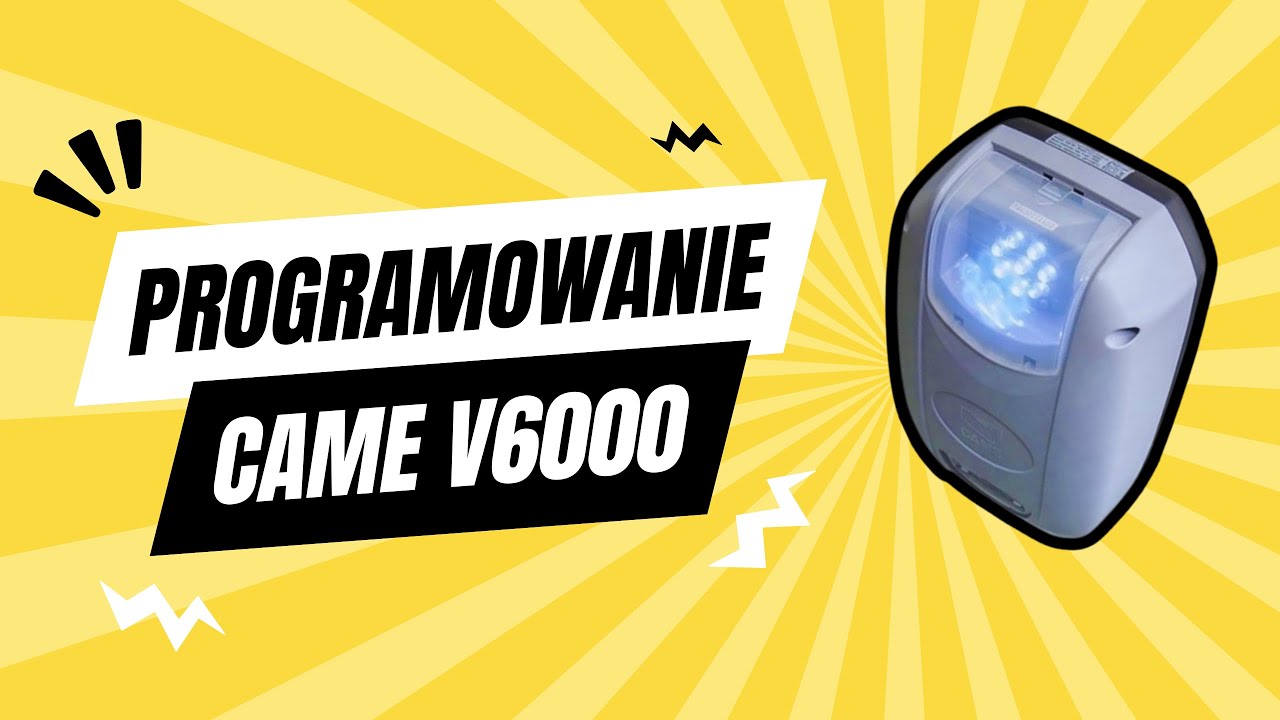 Programowanie v6000 położenia krańcowe