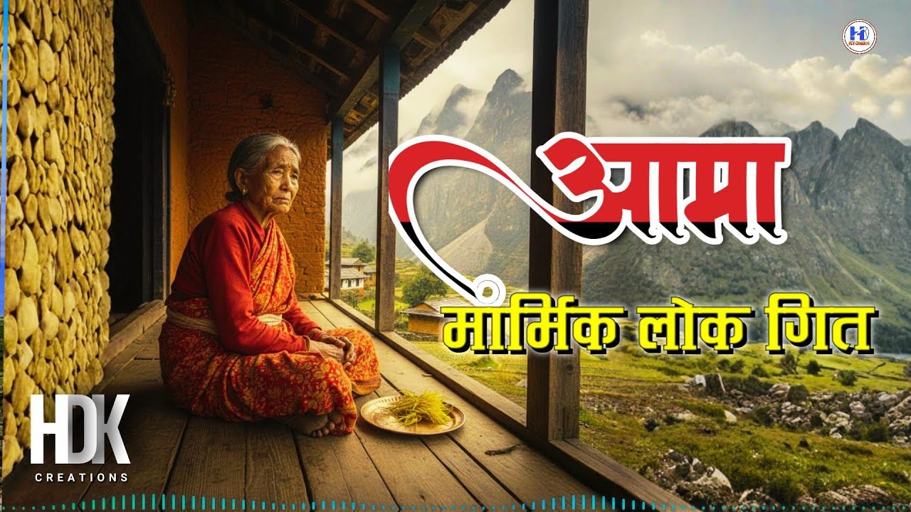 मार्मिक नेपाली लोक गीत “आमा” | Nepali Folk Song 2082 | Original Sentimental evergreen| HDK Creations