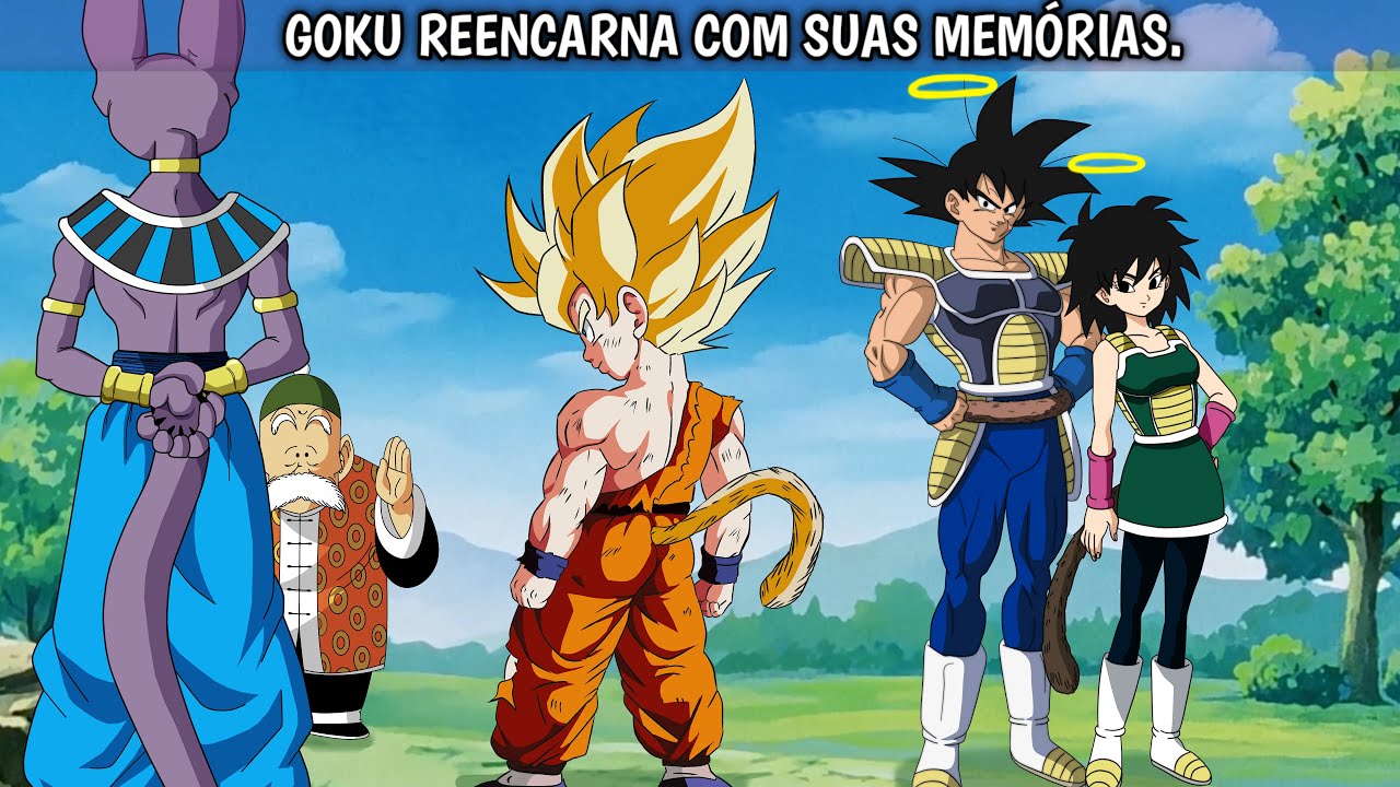 Goku reencarna com todas as suas memórias.