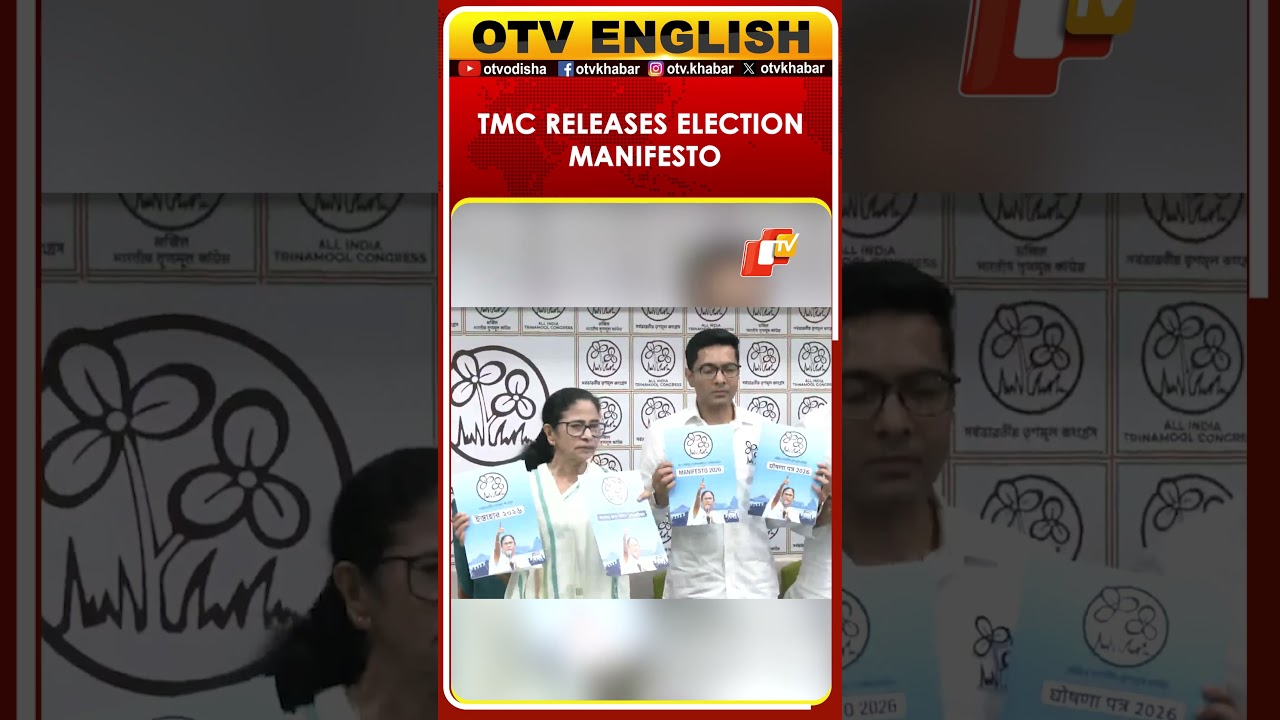 West Bengal CM Mamata Banerjee Releases Party Manifesto In Kolkata | OTV