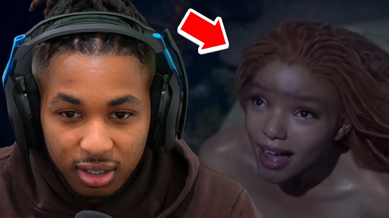 DDG Reacts To The Little Mermaid - Official Teaser **Staring Halle Bailey**