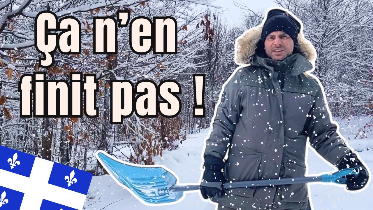 #46 FRANÇAIS AU QUÉBEC : On déneige… encore et encore ❄️