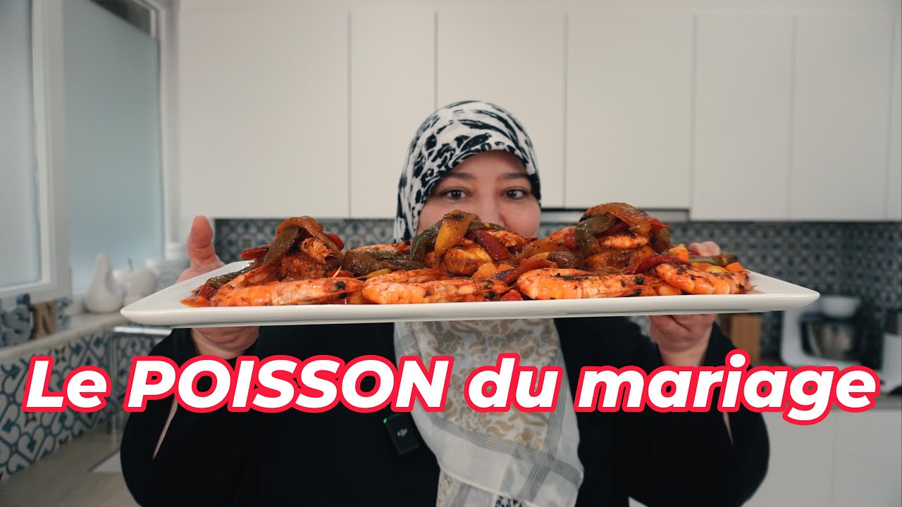 Poisson du mariage de Samira