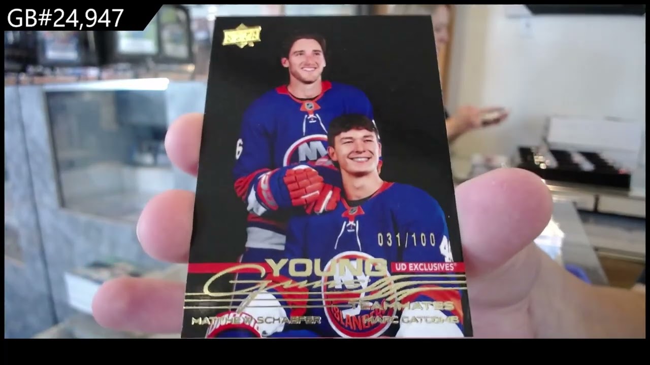 GB #24,947 - 2025-26 Upper Deck Series 2 Hockey 12 Box Case Break