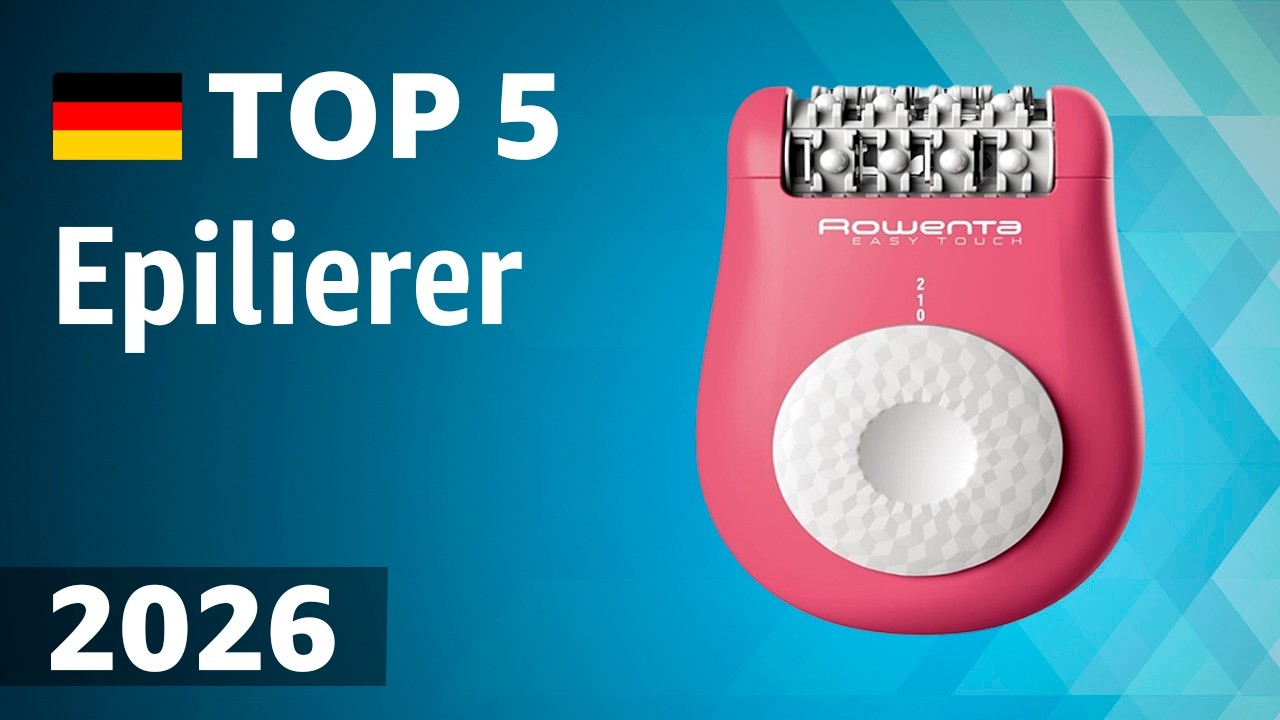 TOP—5. Beste Epilierer. Test & Vergleich 2026