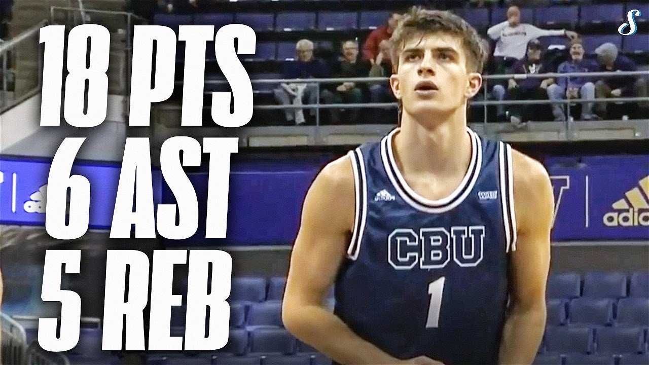 Australian PG Taran Armstrong Is A Name To Remember, Lead CBU Over UW On The Road! | 18 Pts & 6 Ast