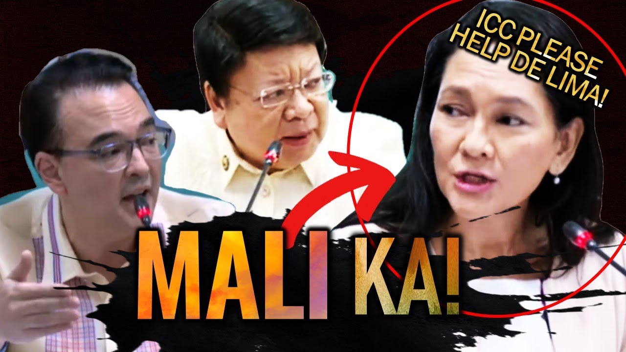 Marcoleta SINAGOT si Risa Hontiveros sa usaping ICC Cayetano LALONG idiniin si De Lima