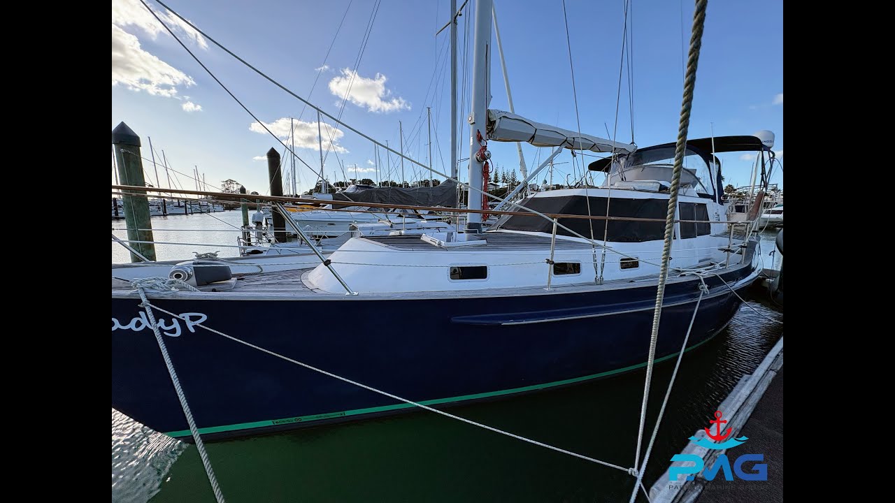 $165,000 NZD Lady P is a custom built Mummery motorsailer.