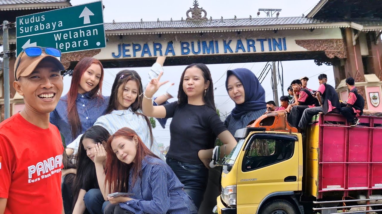 KESERUAN PEMAIN NEW PANDAWA || HUJAN TAMBAH SERU!! OTW PANTAI BANDENGAN JEPARA 2026