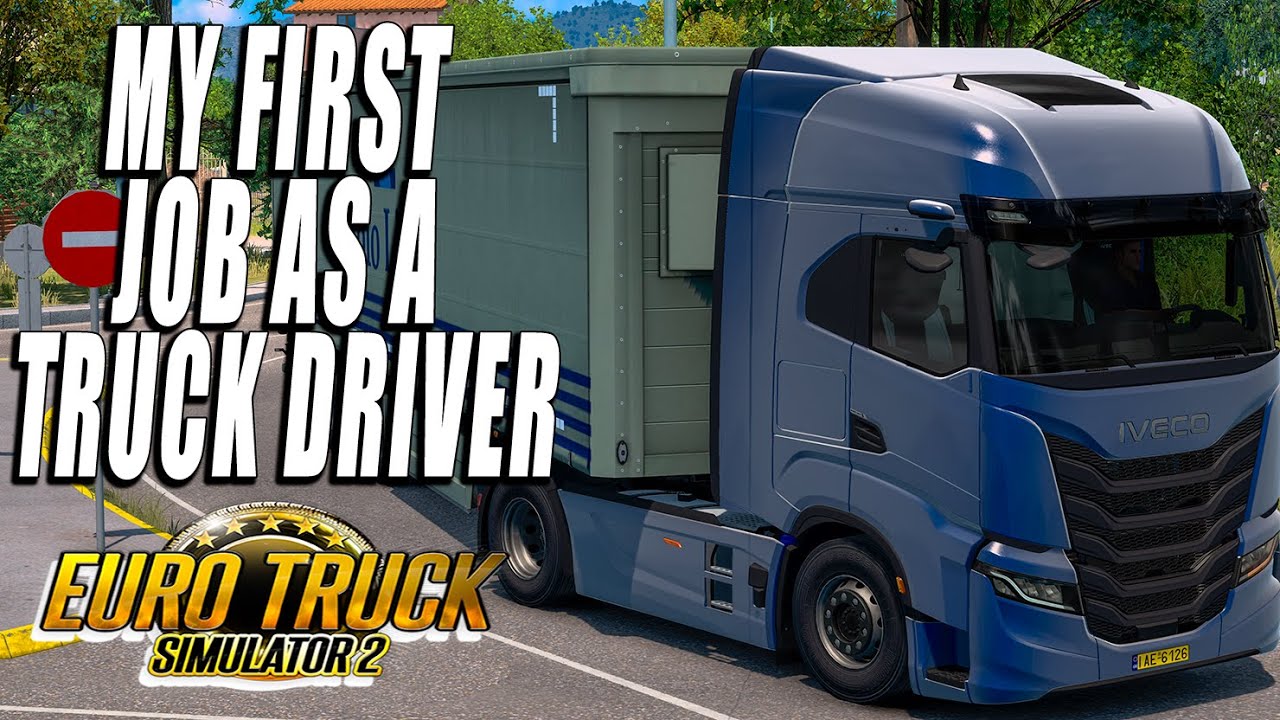 MY FIRST JOB DRIVING A TRUCK IN GREECE | ETS2 1.54 EP.01