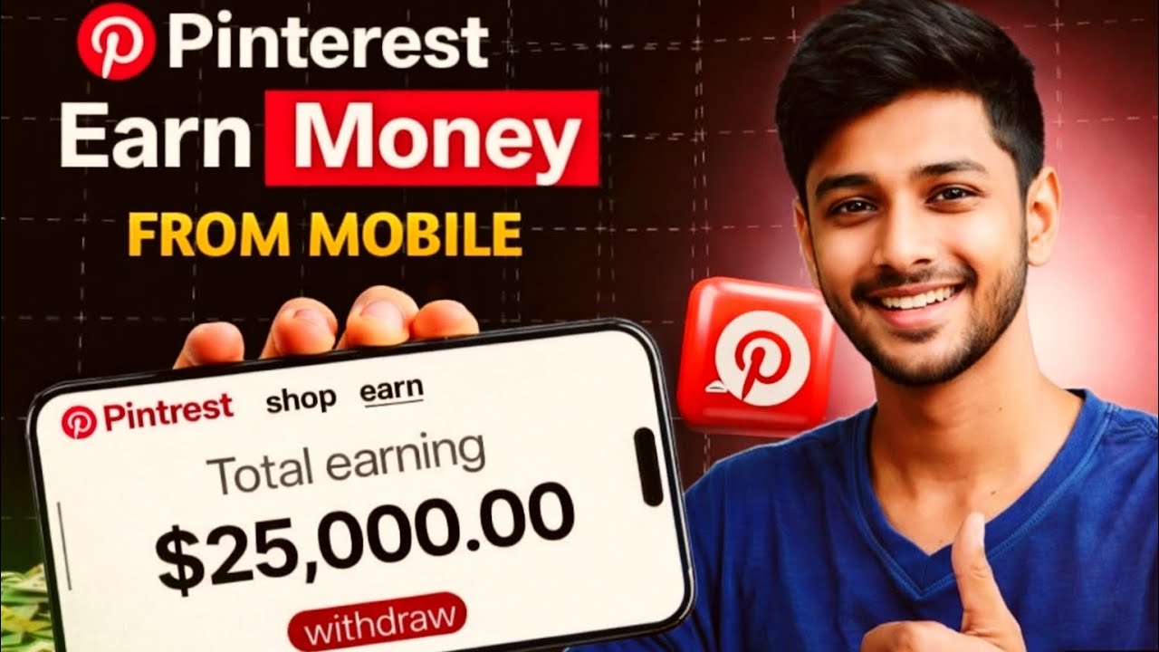 Pinterest Affiliate Marketing Full Guide | Step by Step. Pinterest Earn Money from mobile. #video 