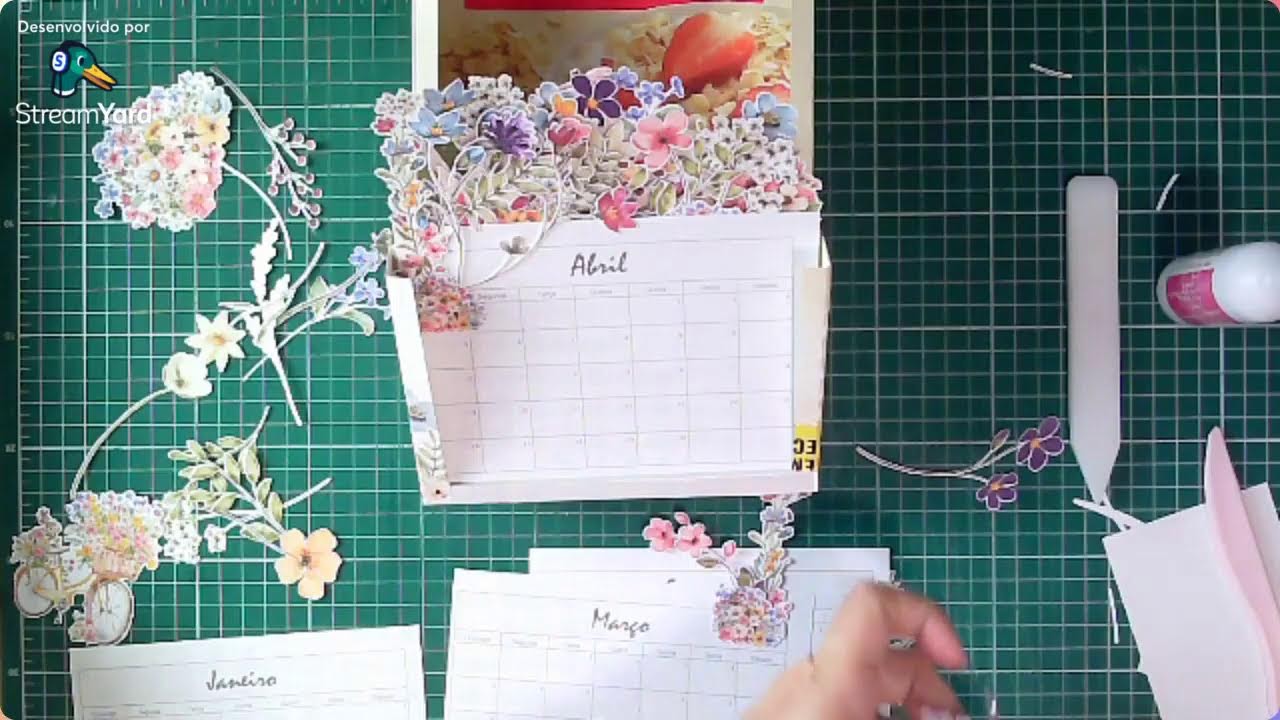 Calendário Fichas
