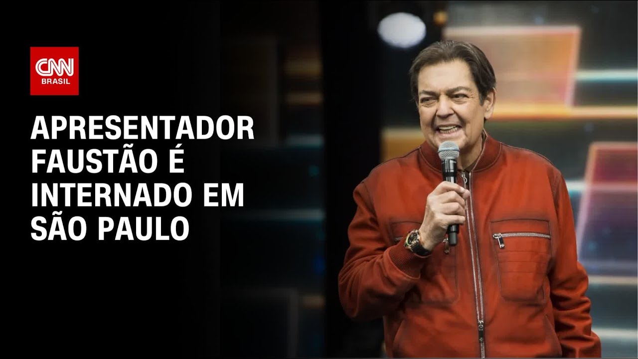 Faust&atilde;o &eacute; internado em hospital em S&atilde;o Paulo | BASTIDORES CNN