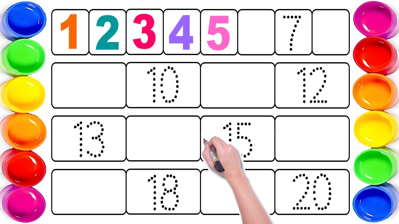 123 Numbers | गिनती 100 तक | ek se 50 tak ginti | Learn to Count | Number Song | गिनती गिनती | 12345