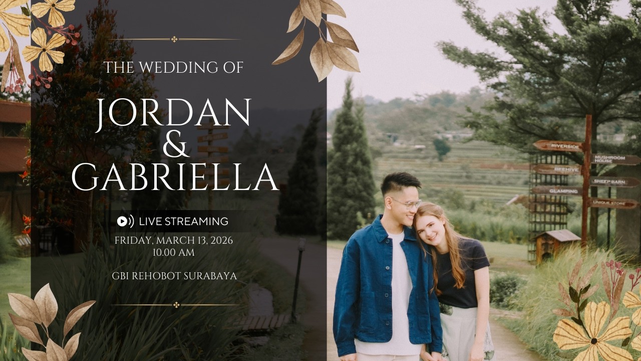Holy Matrimony Jordan & Gabriella || FRIDAY, MARCH, 13 2026 || 10.00 am