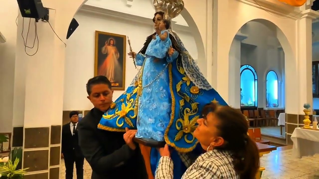 Entrada de Nuestra Señora del Rosario de Morenos En Mixco 