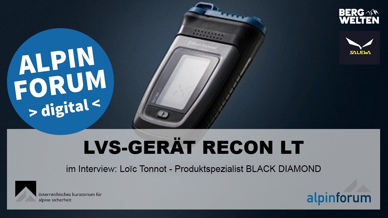 ALPINFORUM 2021 - LVS-Gerät RECON LT von Black Diamond