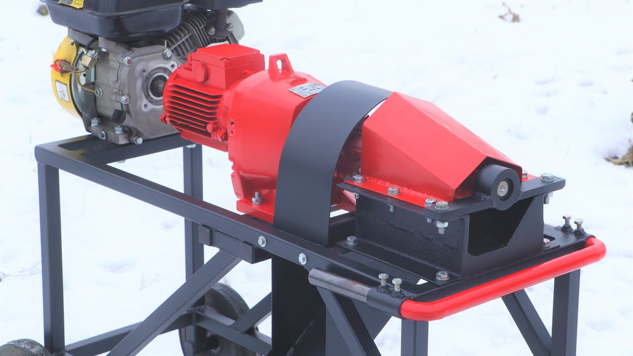 Building a wood chipper with an auger!