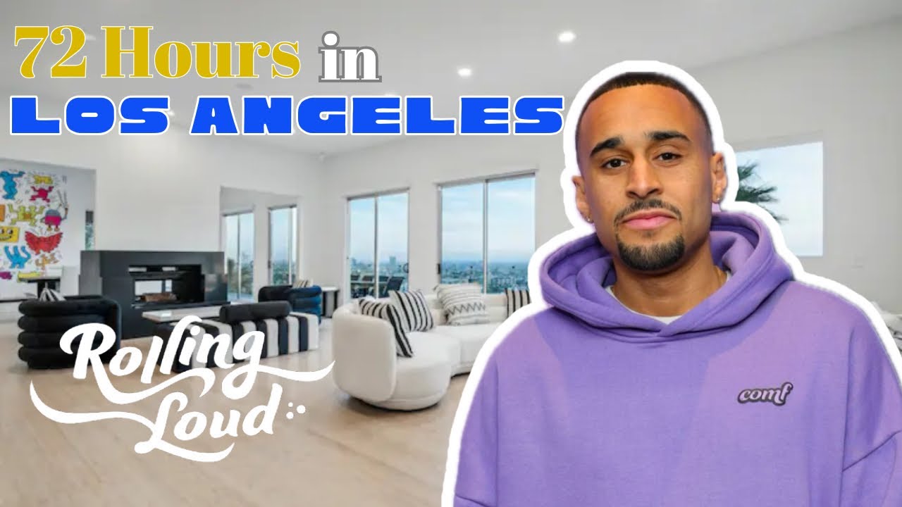 72 Hours in LA Mansion with Comf Bros for Rolling Loud (feat. Playboi Carti) | speedys LITTLE vlogs