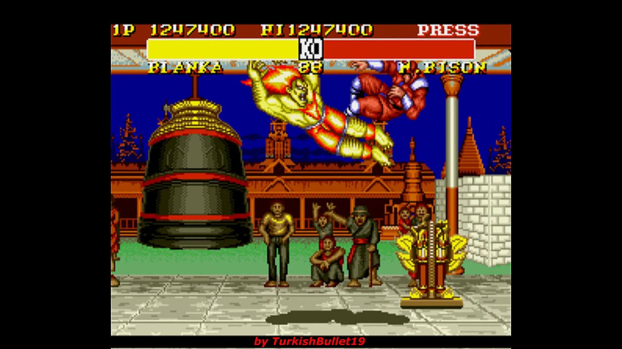 Street Fighter II' Turbo [Prototype] (Sega Genesis) - (Longplay - Blanka | Hardest Difficulty)