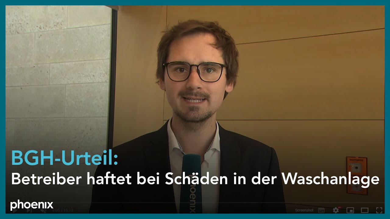 BGH-Urteil: Betreiber haftet bei Schäden in der Waschanlage