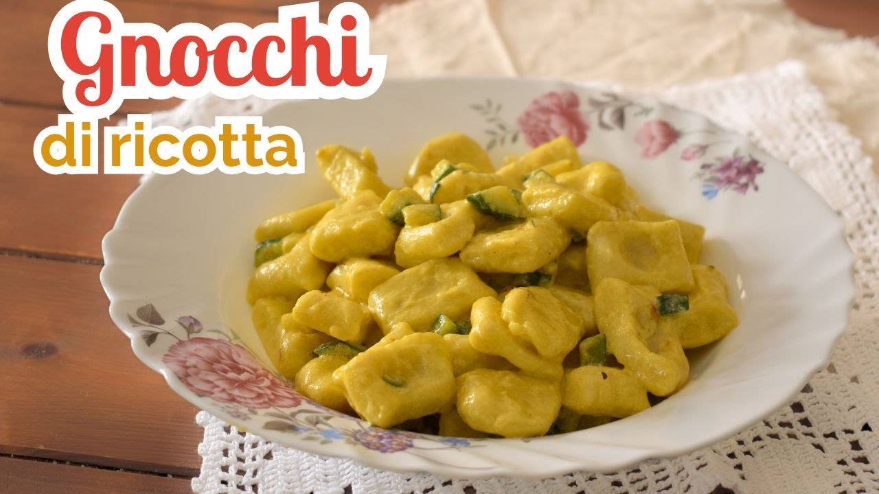 GNOCCHI DI RICOTTA - morbidi e delicati: FACILISSIMI da fare