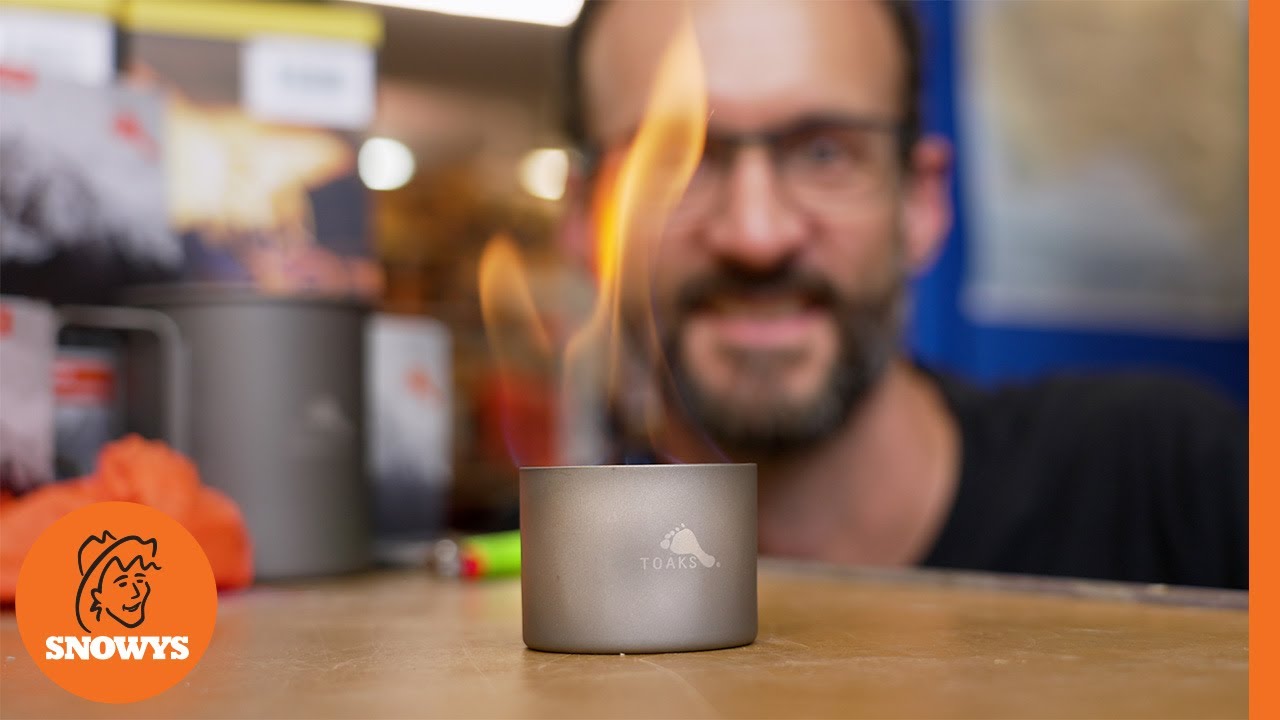 TOAKS Titanium Siphon Alcohol Stove
