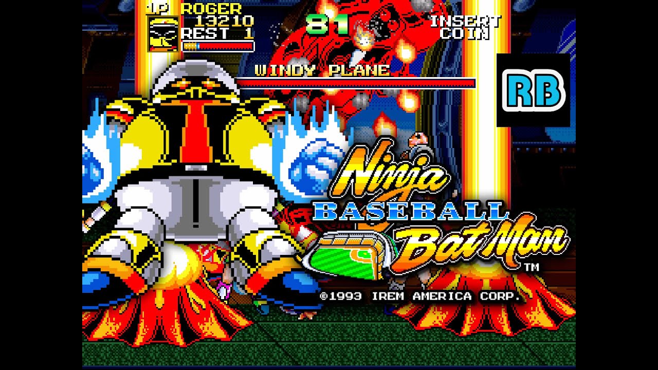 1993 [60fps] Ninja Baseball Bat Man (US) Roger Speedrun 20m44s Nomiss ALL