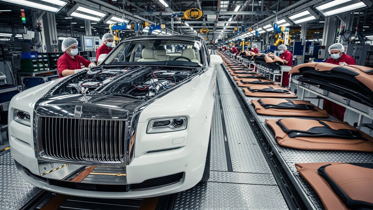 Inside the Rolls-Royce Factory 🏭How a Billion-Dollar Company Hand-Builds the World’s Quietest Car 🚘✨