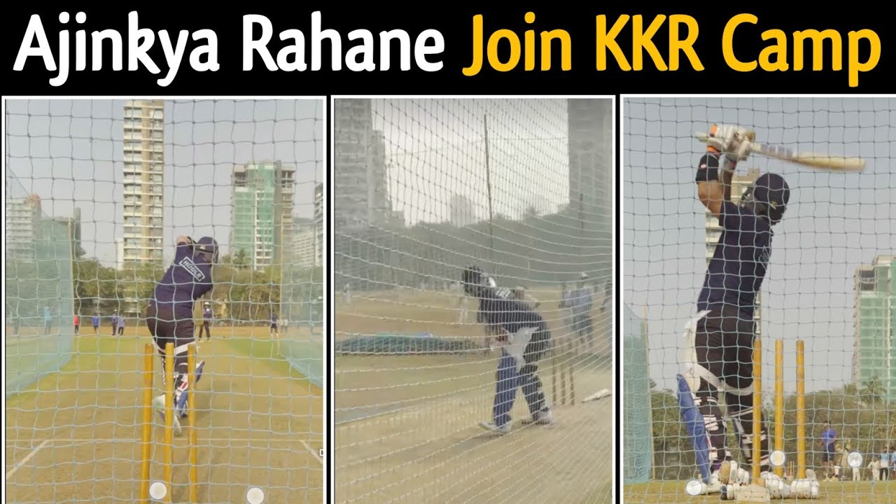 🚨BREAKING- Ajinkya Rahane Join KKR Camp In Navi Mumbai For IPL 2026 🔥 Scary Training 