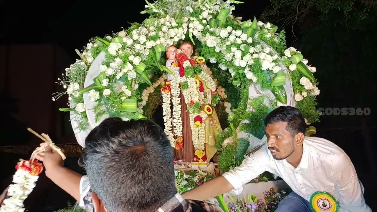 | பதுவை புனித அந்தோணியார் திருத்தலம் | தேர்பவனி | மாம்பழச்சாலை திருச்சி |