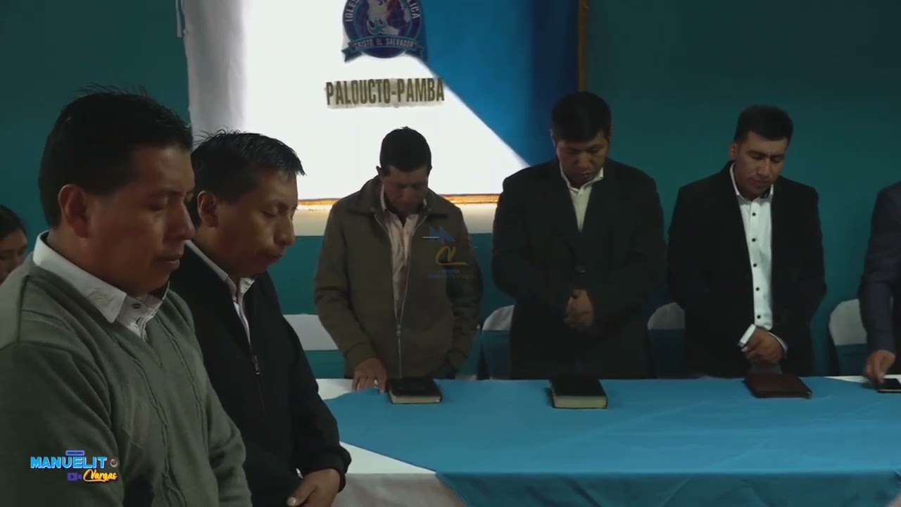 Presentación de niño Steban Josue Logro Cocha II Iglesia Cristo el Salvador Paloucto Pamba