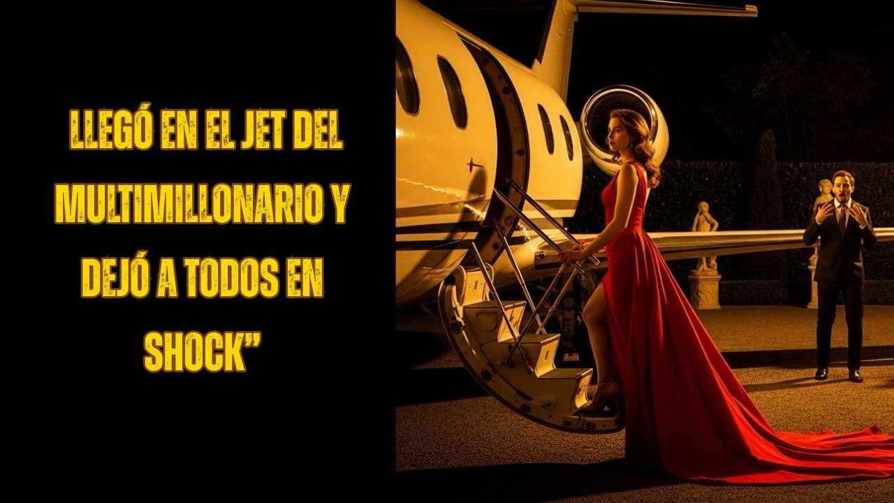 Llegó en el Jet del Multimillonario y Dejó a Todos en Shock