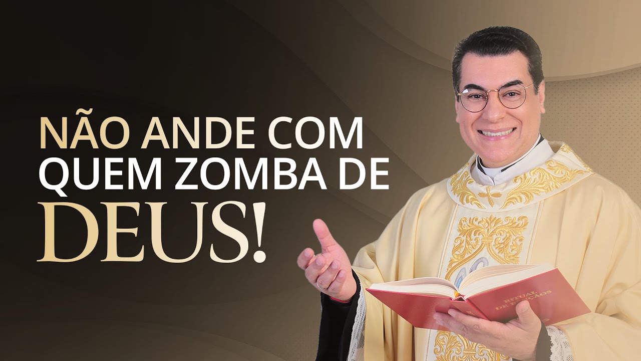 Pregação 14 | Afaste-se de quem zombar de Deus / Padre Chrystian Shankar