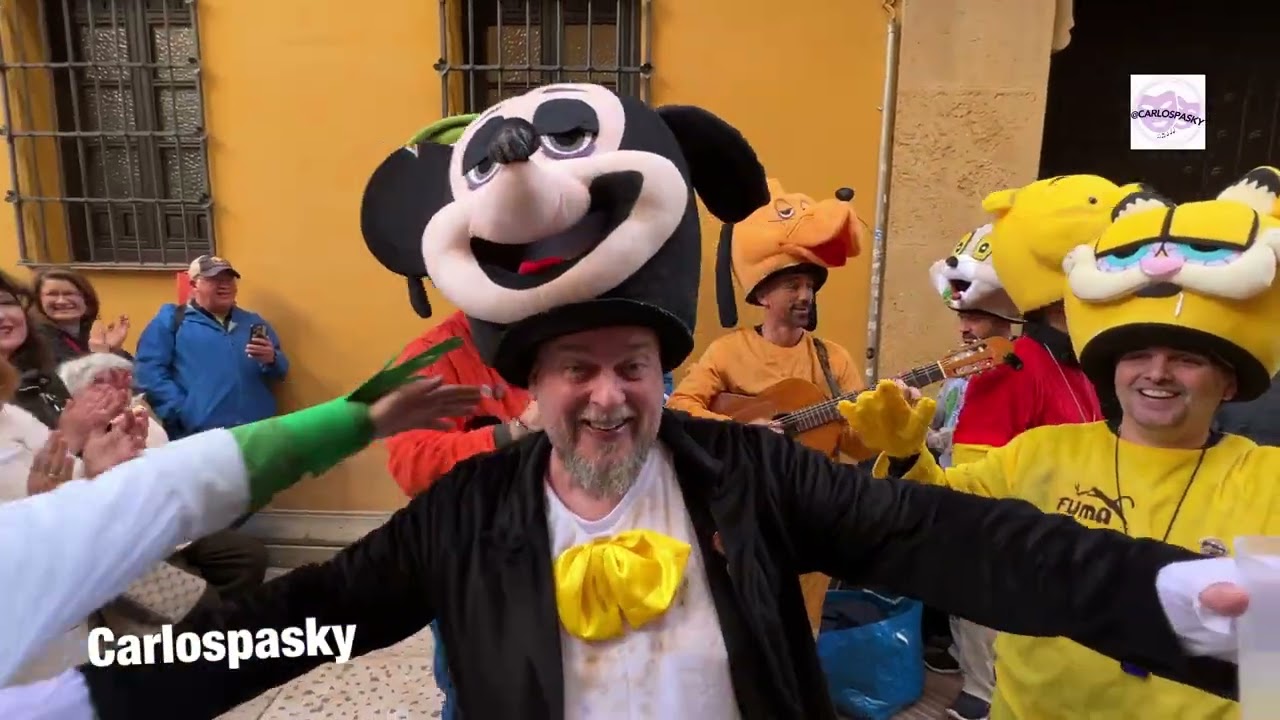 LOS SUPERTIVOLINOS CARNAVAL CALLE  MÁLAGA 2026
