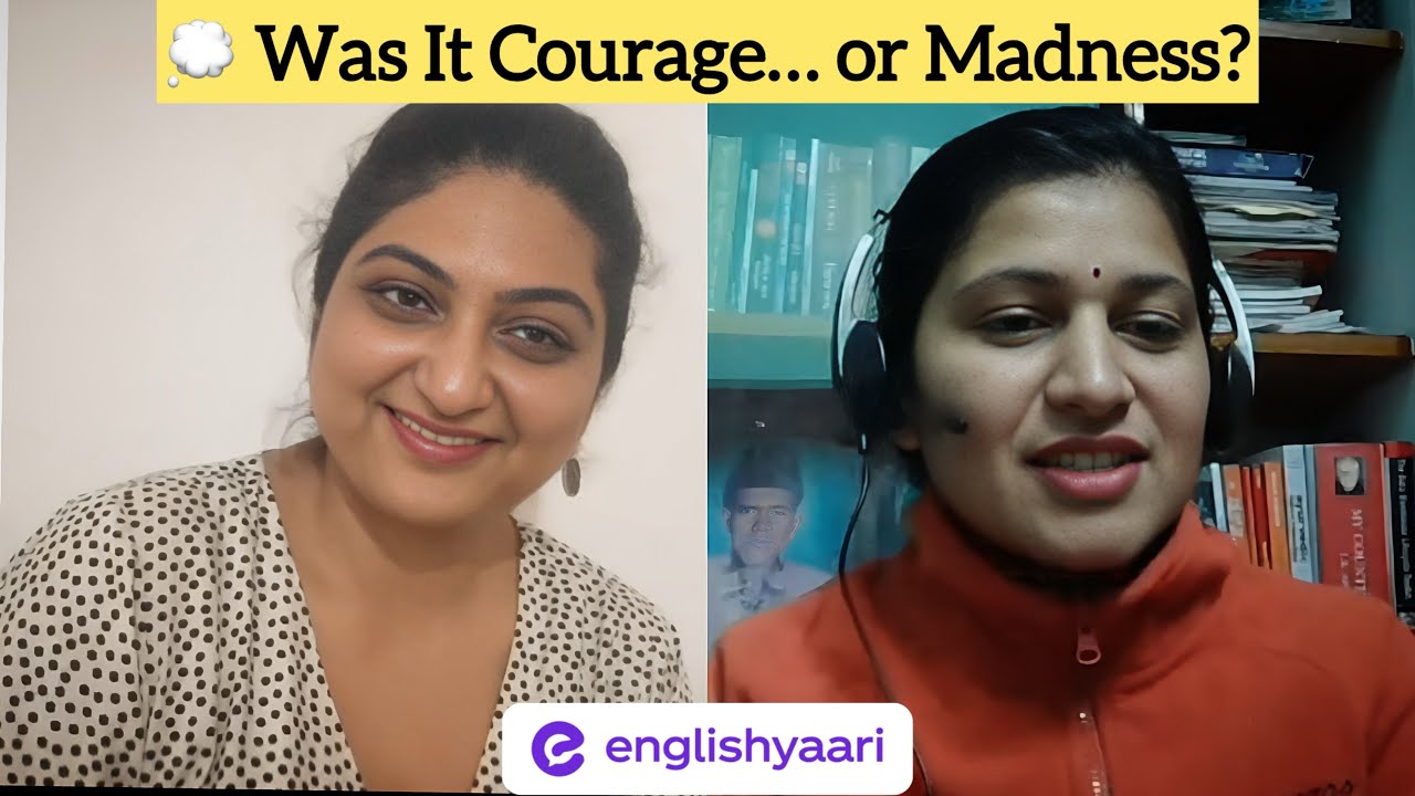 The Most Courageous Decision That Changed My Life Forever😇 @EnglishYaari 