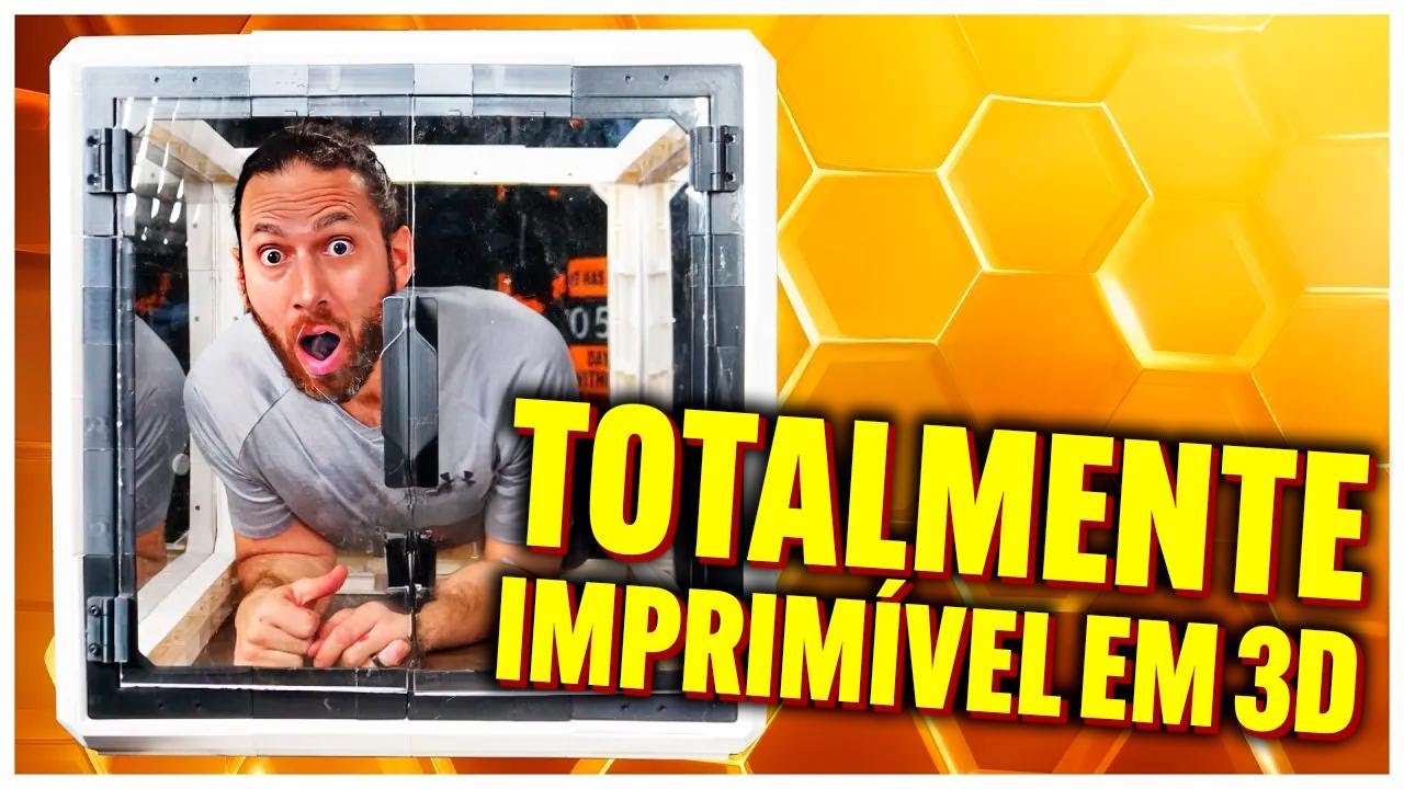 Essa caixa para impressora 3D é totalmente impressa em 3D!