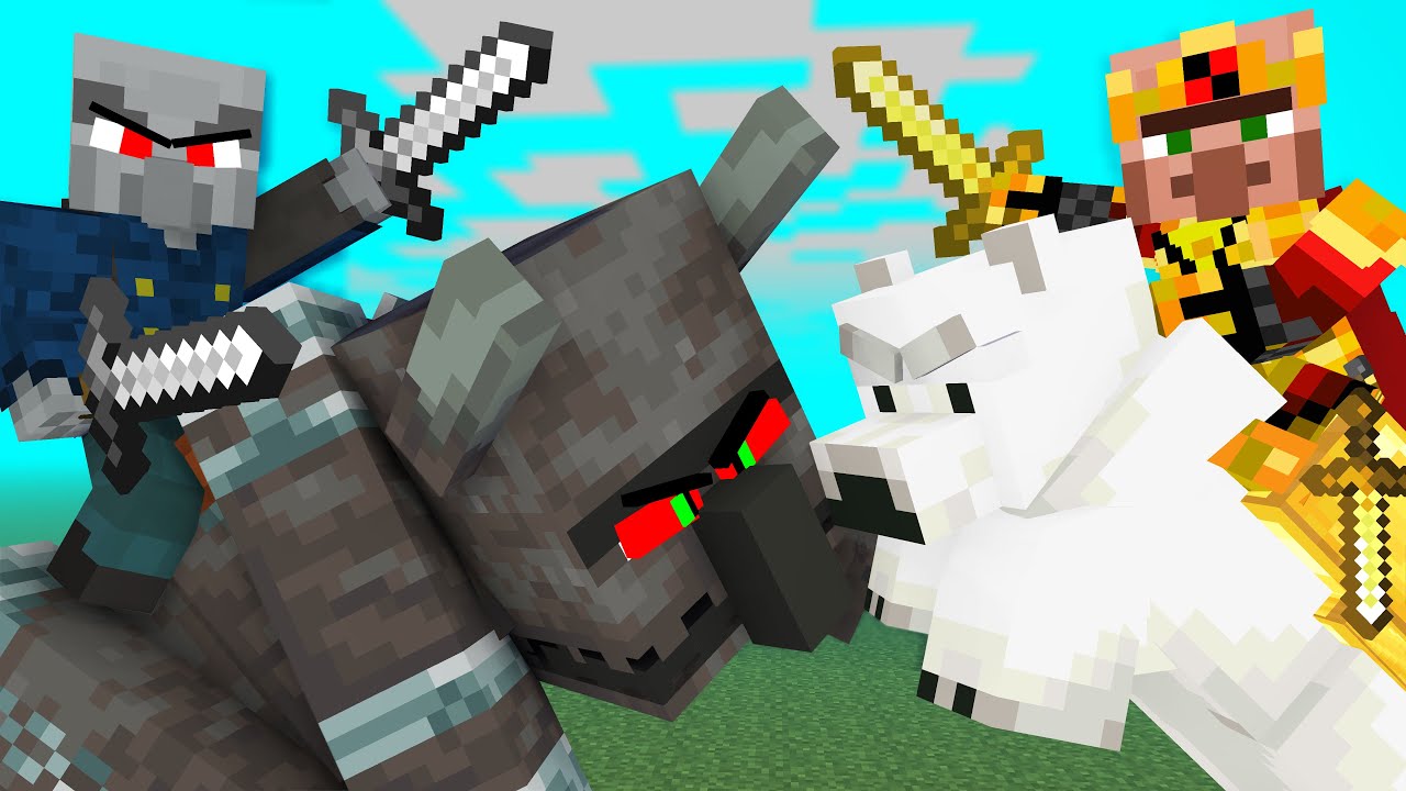 Villager vs Pillager Life: THE MOVIE (Minecraft Animation)