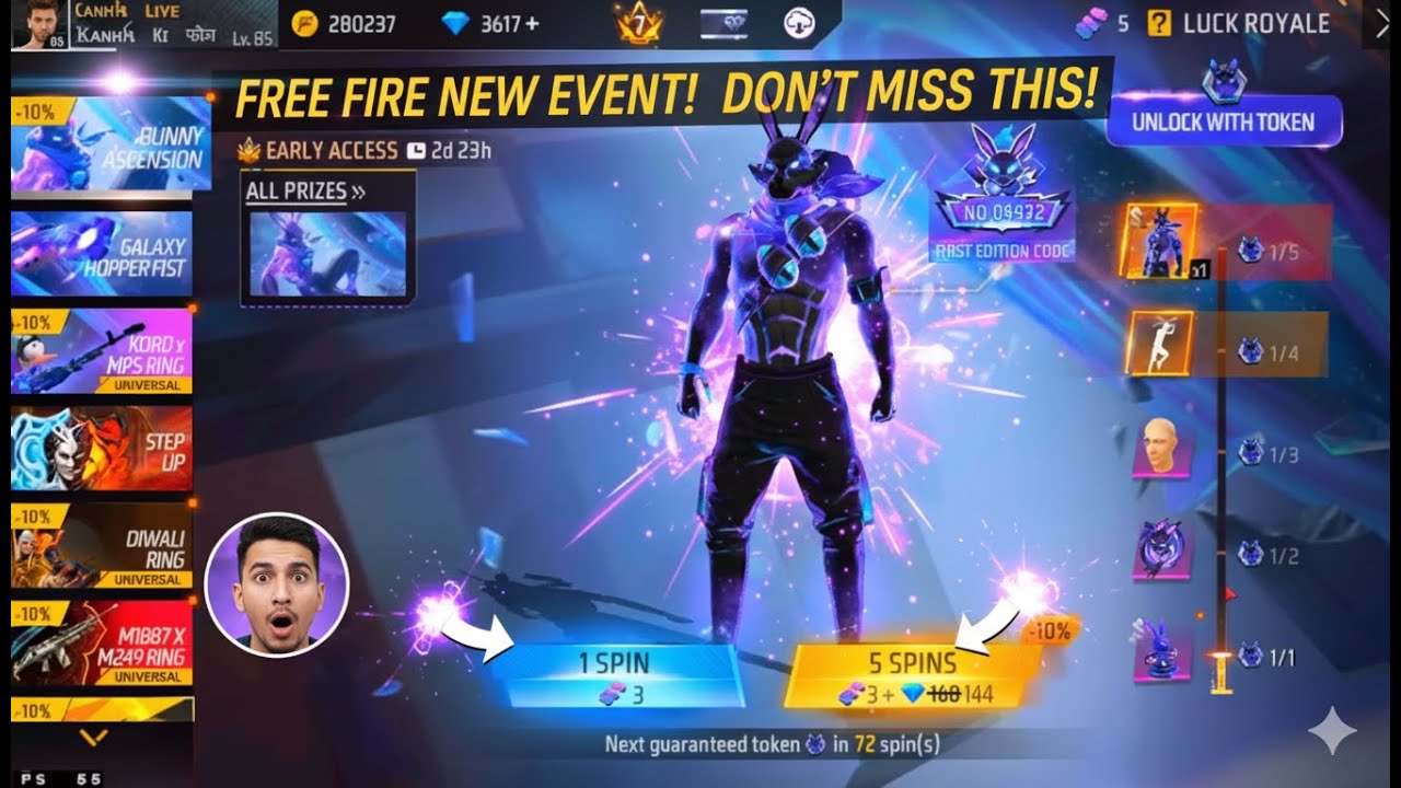 I Got 0???? Bunny Bundle 😱 Rip 5000 Diamonds 💎-  Garena Free Fire Max